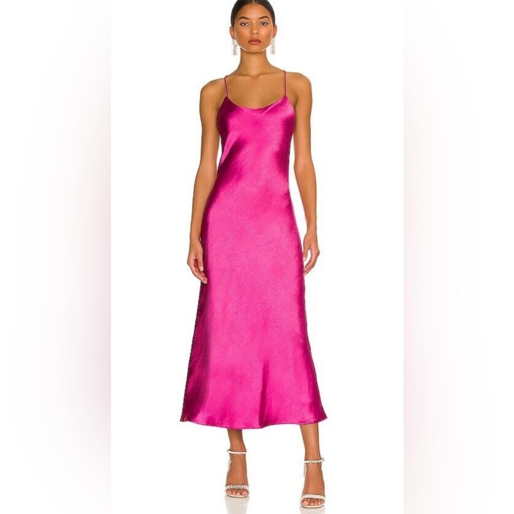 Magenta Revolve dress